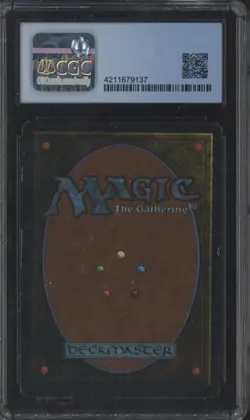 1994 MTG Magic The Gathering Revised Edition Lord of the Pit Rare CGC 6.5 EX-NM+ - Image 2