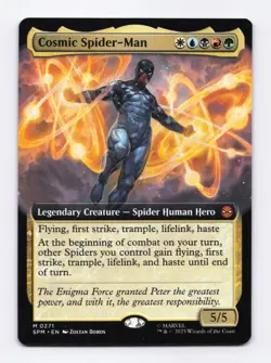 Cosmic Spider-Man (Extended Art) 0271 (M) MTG Marvel's Spider-Man (SPM) - Image 1
