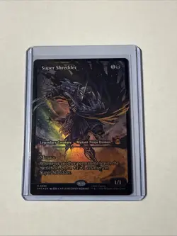 MTG Super Shredder (Showcase) Teenage Mutant Ninja Turtles Foil - Image 1