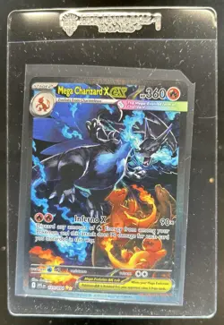 2025 Pokemon PFL Mega Charizard X ex Special Illustration Rare #125/094 - Image 1