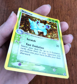 Pokemon TCG Nidorina EX FireRed LeafGreen 40/112 holo uncommon 2004 LP - Image 4