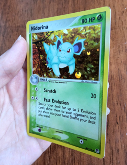 Pokemon TCG Nidorina EX FireRed LeafGreen 40/112 holo uncommon 2004 LP - Image 5