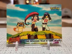 1999 Pokemon Movie (Mewtwo Strikes Back) #12 (The Nefarious Team Rocket) Blk NM - Image 1