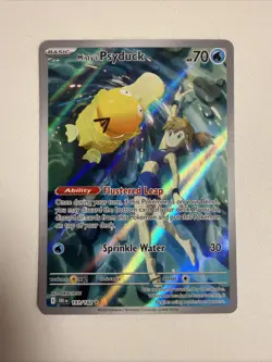 Pokemon TCG Misty's Psyduck Destined Rivals Scarlet & Violet 193/182 IR - Image 1