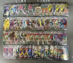 60*Lot pokemon TCG Simplified Chinese Card VMAX Pikachu Venusaur XD38 - Image 1