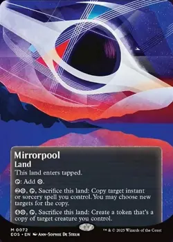 Mirrorpool - BORDERLESS - Edge of Eternities: Stellar Sights - MTG - Image 1