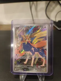 Zacian 100/094 Phantasmal Flames Illustration Rare Full Art - Pokemon NM - Image 1