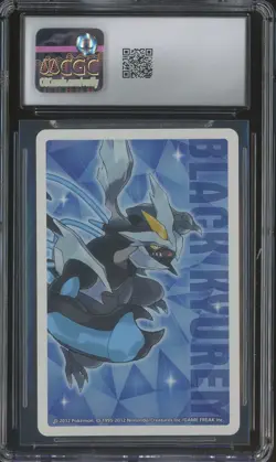 2012 Pokemon Playing Cards Japanese Black 2 Deck - 9 of Hearts Ampharos CGC 10 - Image 2