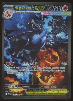 2025 Pokemon PFL EN Special Illustration Rare #125 Mega Charizard X ex - Image 1