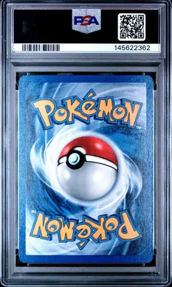 2001 POKEMON GAME MOVIE POKEMON 3 MOVIE PROMO #34 ENTEI-REVERSE FOIL PSA 7 - Image 2