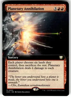 Planetary Annihilation - Extended Art - Edge of Eternities - MTG - Image 1