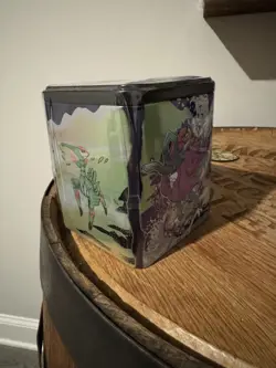 Pokemon S&V 2025 Treasures of Ruin Tin (3 Booster Packs 2 Sticker Sheets) SEALED - Image 3