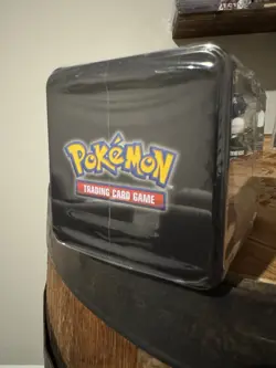 Pokemon S&V 2025 Treasures of Ruin Tin (3 Booster Packs 2 Sticker Sheets) SEALED - Image 4