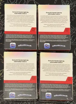 Pokemon TCG Scarlet & Violet Prismatic Evolutions Booster Bundle Lot of 4 Sealed - Image 2