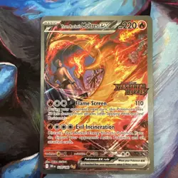 Pokemon Team Rocket's Moltres Ex Destined Rivals Stamped Promo Upc Full Set Of 3 - Image 3