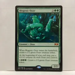 MTG Biogenic Ooze Magic: The Gathering Ravnica Allegiance Mythic #122 - Image 1