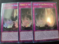 Songs of the Dominators Alin-En078 Secret Rare Playset - Image 1