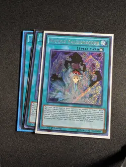 Yugioh - 3x Nekroz Kaleidoscope THSF-EN021 1st Edition Secret Rare NM - Image 1