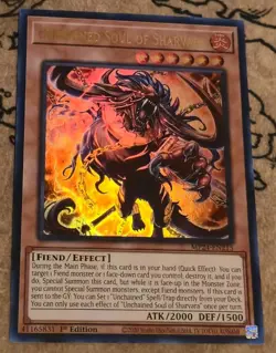 Yugioh Unchained Soul of Sharvara MP24-EN215 1st Edition Ultra Rare NM - Image 1