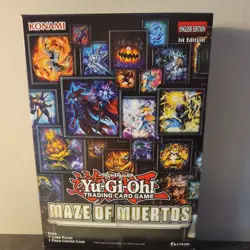 Lot of 3 Yugioh MAZE OF MUERTOS 4 Pk Booster Bundle Factory Sealed New Rare - Image 2