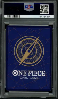 One Piece TCG OP13 EN #114 S-Snake Alternate Art PSA 10 - Image 2