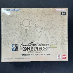 #3 One Piece TCG EB-02 English Anime 25th Collection Booster Box SEALED - Image 1