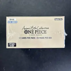 #3 One Piece TCG EB-02 English Anime 25th Collection Booster Box SEALED - Image 2
