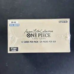 #5 One Piece TCG EB-02 English Anime 25th Collection Booster Box SEALED - Image 2