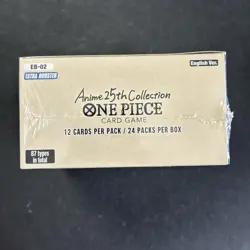#7 One Piece TCG EB-02 English Anime 25th Collection Booster Box SEALED - Image 2