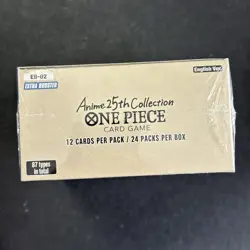 #7 One Piece TCG EB-02 English Anime 25th Collection Booster Box SEALED - Image 4