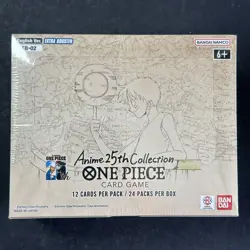 #1 One Piece TCG EB-02 English Anime 25th Collection Booster Box SEALED - Image 1