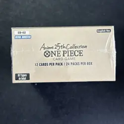 #1 One Piece TCG EB-02 English Anime 25th Collection Booster Box SEALED - Image 2