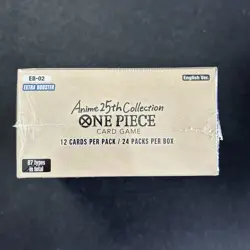 #1 One Piece TCG EB-02 English Anime 25th Collection Booster Box SEALED - Image 4