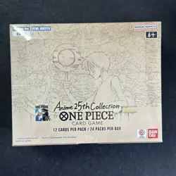 #4 One Piece TCG EB-02 English Anime 25th Collection Booster Box SEALED - Image 1