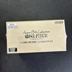 #4 One Piece TCG EB-02 English Anime 25th Collection Booster Box SEALED - Image 4