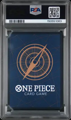 2024 ONE PIECE JPN SERIALIZED LOTTERY PRIZE PROMOS MONKEY D. LUFFY /1200 PSA 9 - Image 2