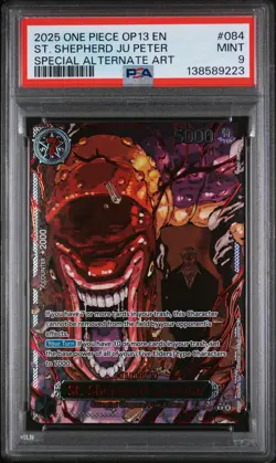 2025 ONE PIECE CARRYING ON HIS WILL SPECIAL ALT ART ST. SHEPHERD JU PETER PSA 9 - Image 1