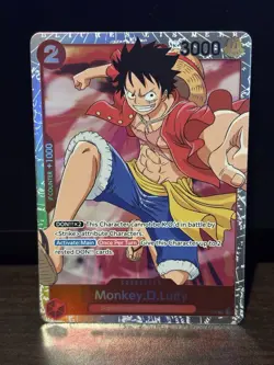 Monkey.D.Luffy - Super Rare - OP01-024 SR - One Piece Romance Dawn - Image 1