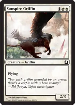 Sunspire Griffin - Foil - Return to Ravnica #025/274 MTG Magic The Gathering - Image 1