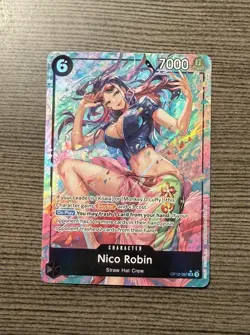 Nico Robin OP12-087 Legacy Of The Master Foil Alternate Art - Image 1