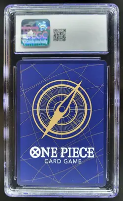 2025 ONE PIECE MONKEY D. LUFFY JP SUPER RARE PROMO ST21-014 CGC 9.5 B PT - Image 2