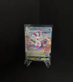 Korean Card Sylveon VMAX 093/069 Eevee Heroes Holo Full Alt Art HR Used - Image 1