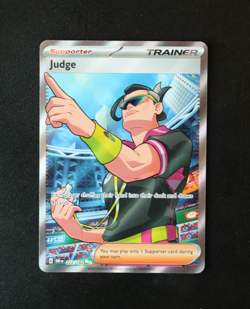 Pokemon Card TCG - Judge 222/182 - Destined Rivals - Ultra Rare - NM ⭐ - Image 1