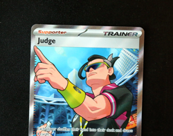 Pokemon Card TCG - Judge 222/182 - Destined Rivals - Ultra Rare - NM ⭐ - Image 2