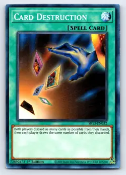 Card Destruction Common Starter Deck: Yugi Evolution SYE-032 LP - Image 1
