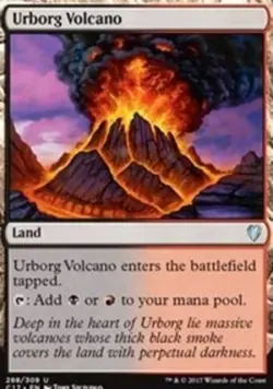 Urborg Volcano - Commander 2017 #288/309 MTG Magic The Gathering - Image 1