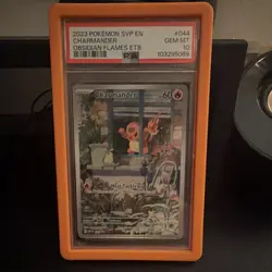 Pokemon Charmander #044 Scarlet & Violet Promo Holo PSA 10 English Card - Image 1
