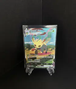 Leafeon VMAX 089/069 S6a: Eevee Heroes Holo Korean Pokemon Card Alt Art Full LP - Image 1