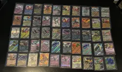 Pokemon LOT 100 Cards ALL EX and GX and ALL IN TOP LOADERS - Image 1