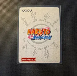 Kakashi Hatake PR Promo Card (English) Naruto Kayou Series 2 (NRSA-PR-006) - Image 2